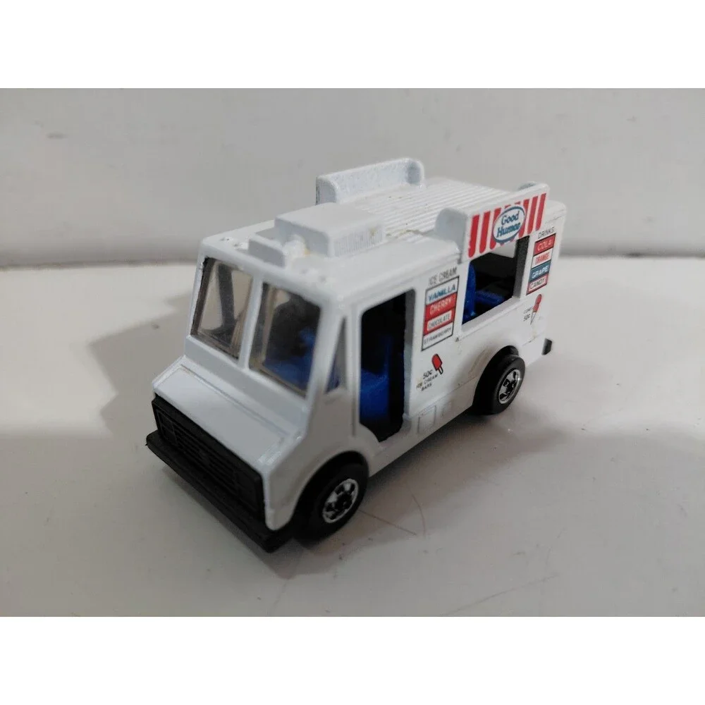 Hot Wheels Black Wall 1:64 Die Cast 1983 Malaysia Good Humor Ice Cream Truck